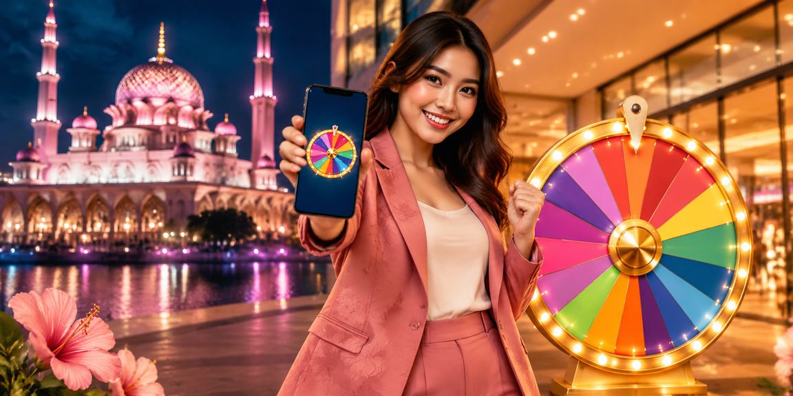 Pemain mengikuti cabutan lucky draw mama4 di Putrajaya melalui telefon pintar